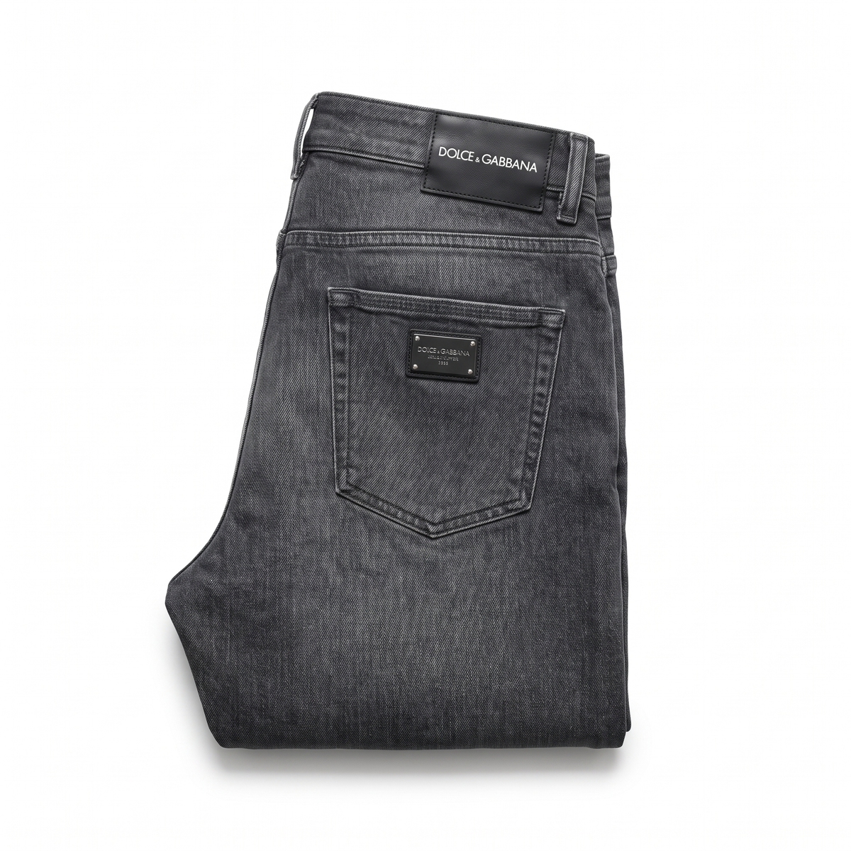Dolce & Gabbana charcoal grey wash jeans, photo 3