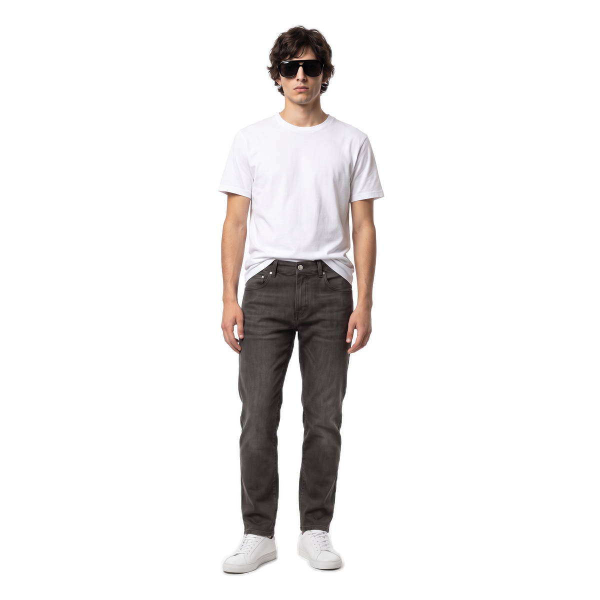 Dolce & Gabbana charcoal grey wash jeans, photo 2