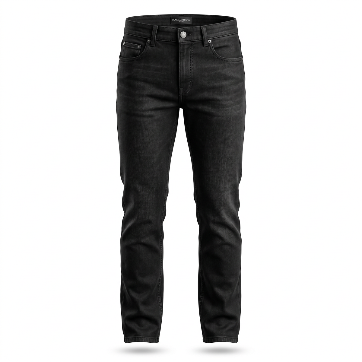 Dolce & Gabbana jet black jeans