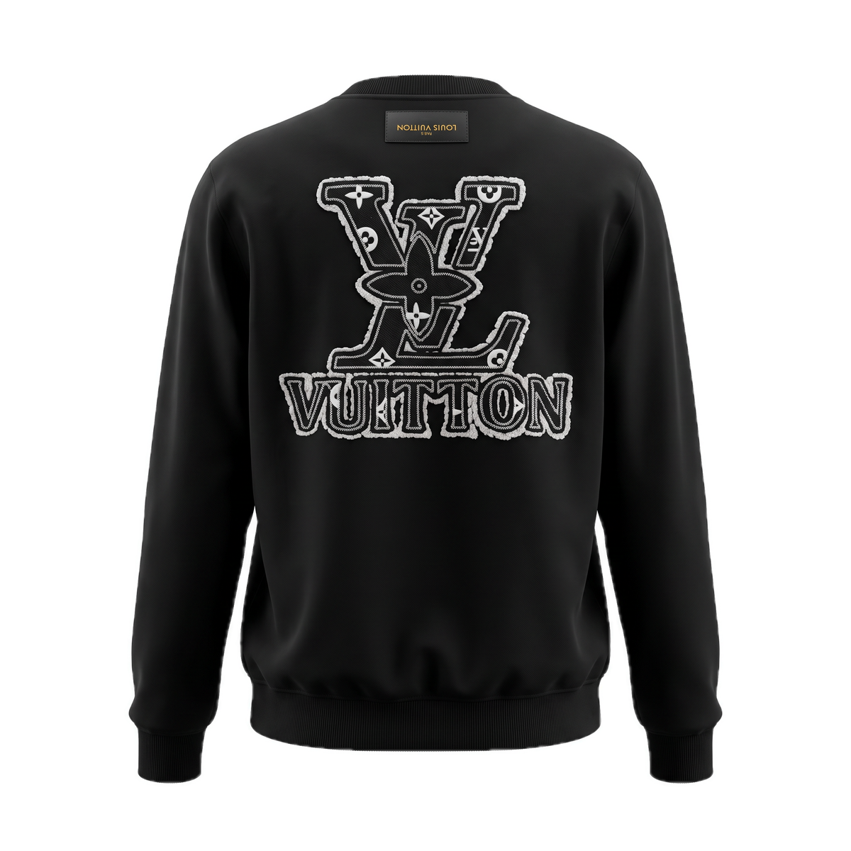 Louis Vuitton black monogram patch sweatshirt, photo 3