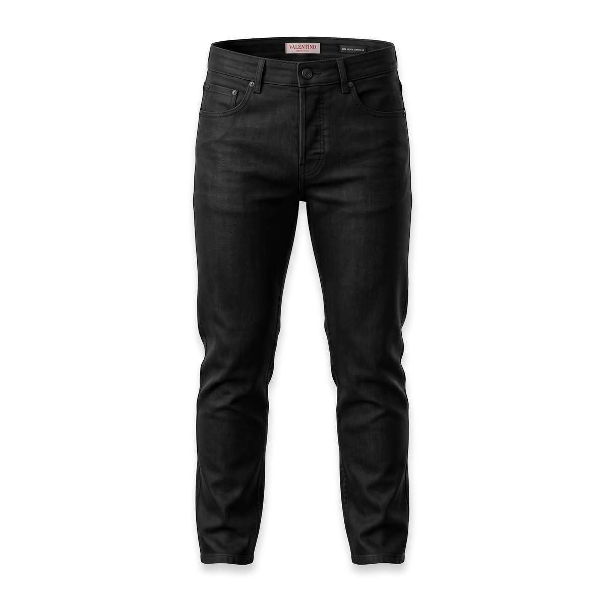 Valentino washed black jeans