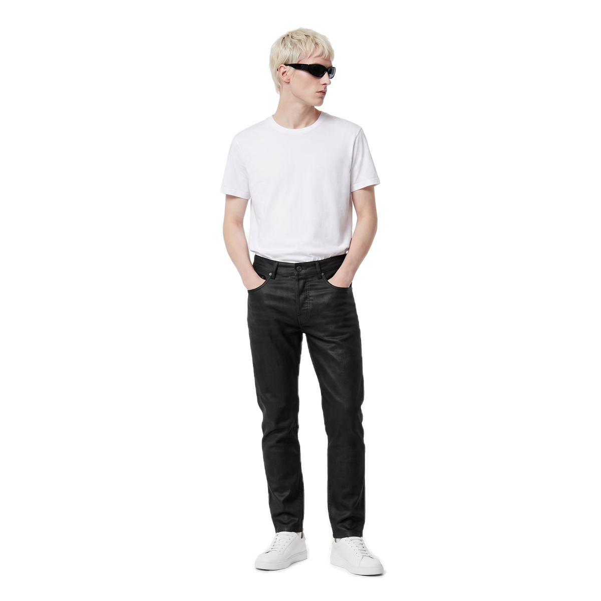 Valentino washed black jeans, photo 2