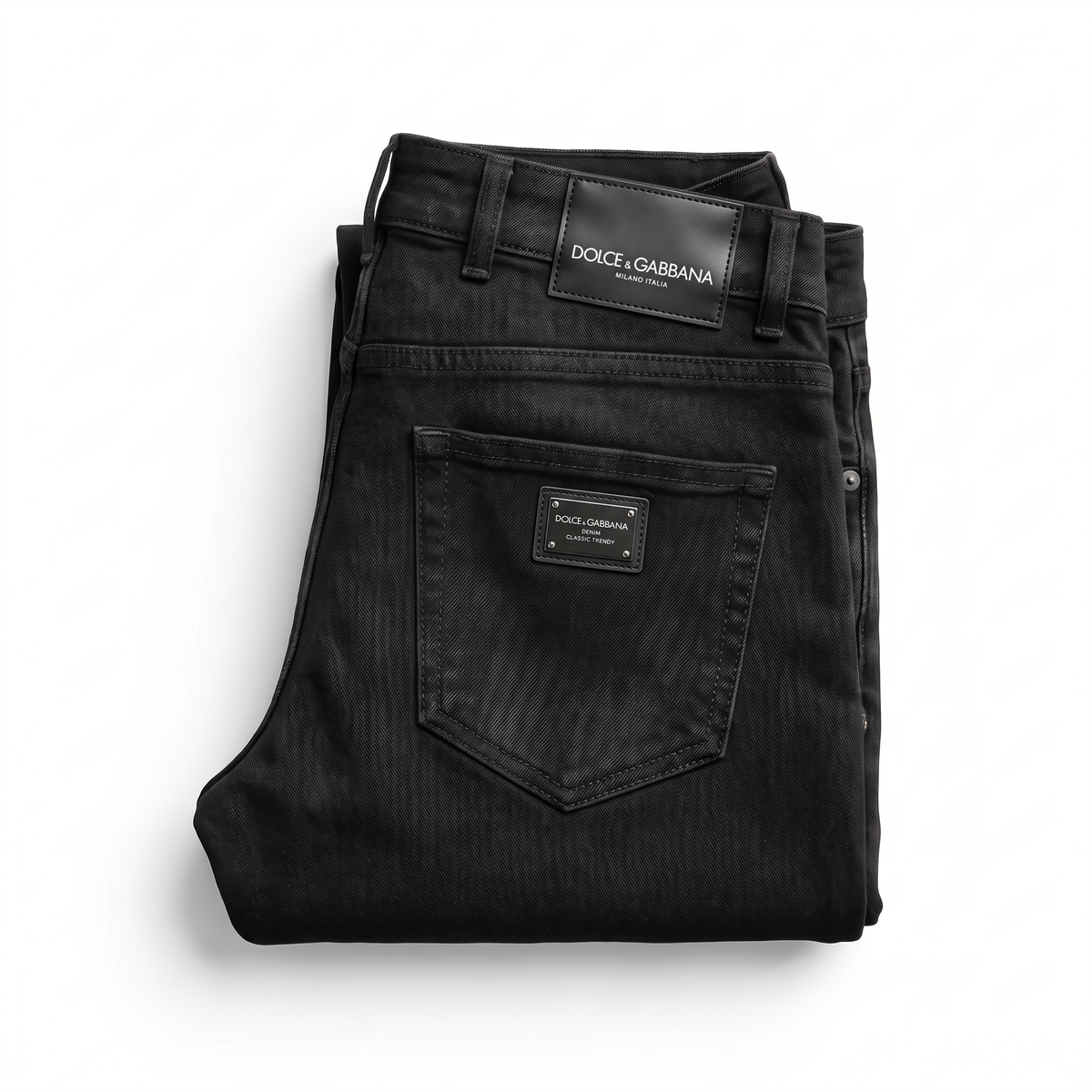 Dolce & Gabbana jet black jeans, photo 3