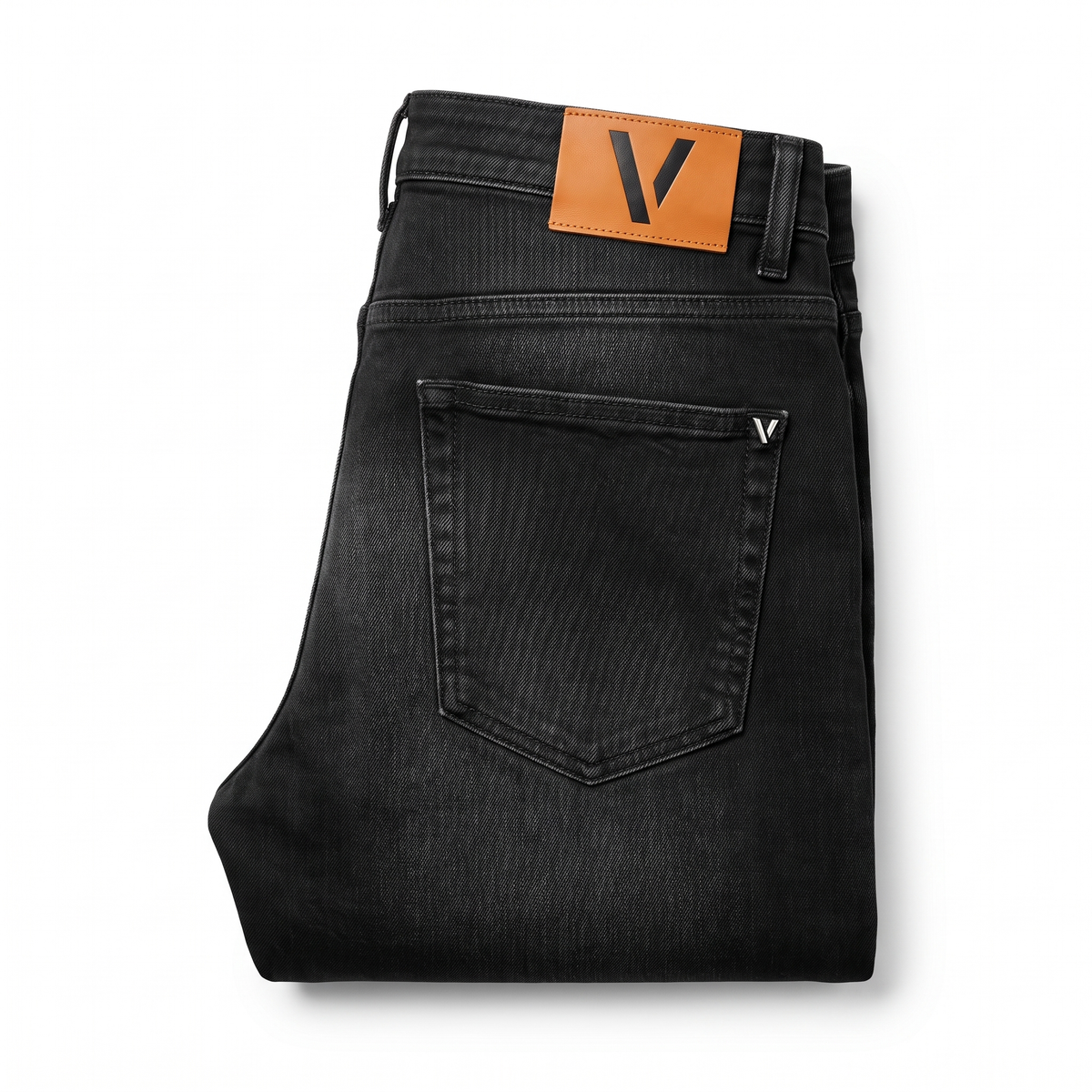 Valentino washed black jeans, photo 3