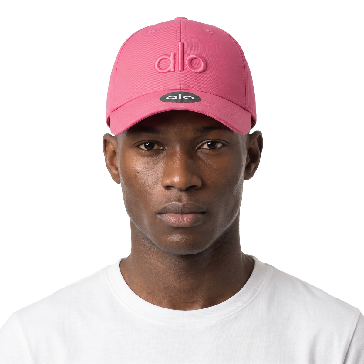 Alo Cap, hot pink, tonal logo, photo 2