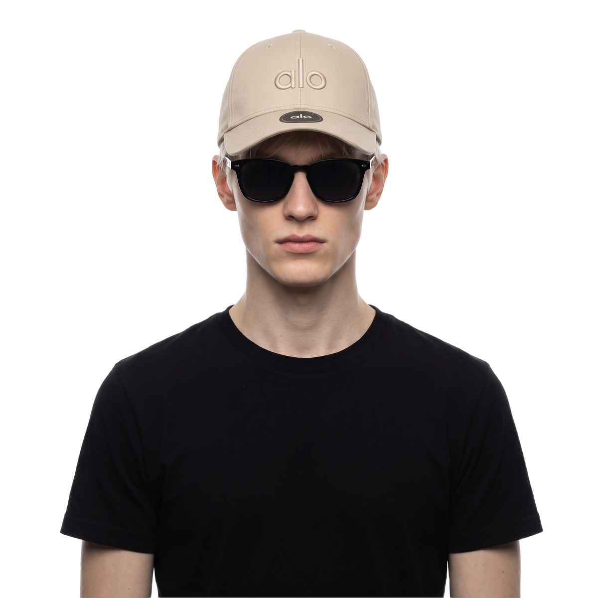 Alo Cap, cream, tonal logo, photo 2