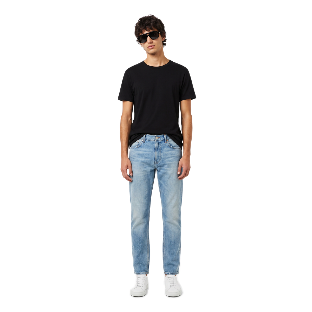 Gucci light blue wash jeans, photo 2