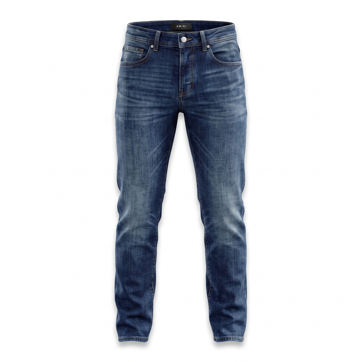 Amiri dark blue wash jeans