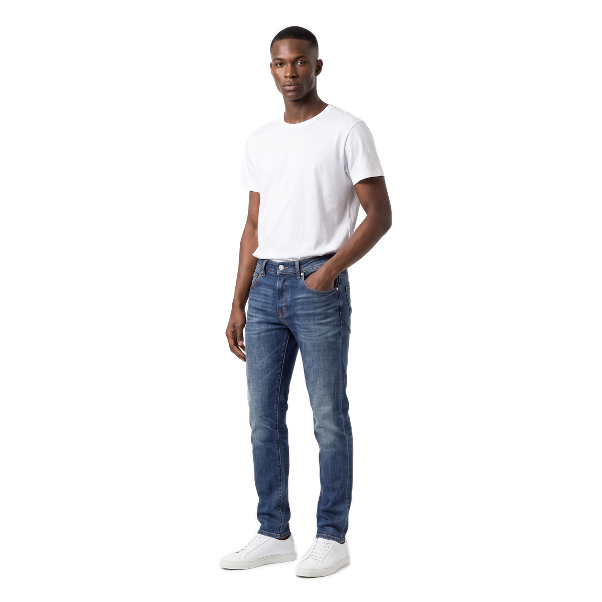 Amiri dark blue wash jeans, photo 2
