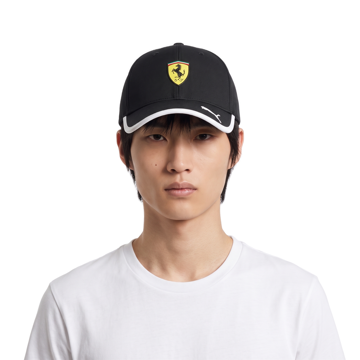 Ferrari Cap — model photo