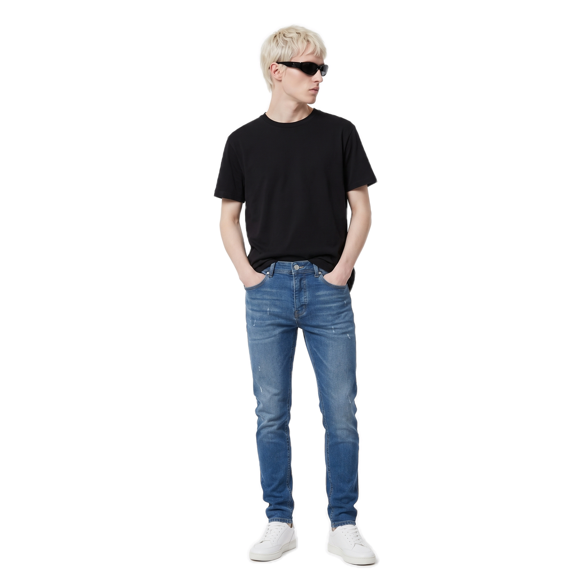 Amiri Slim-fit Jeans — model photo