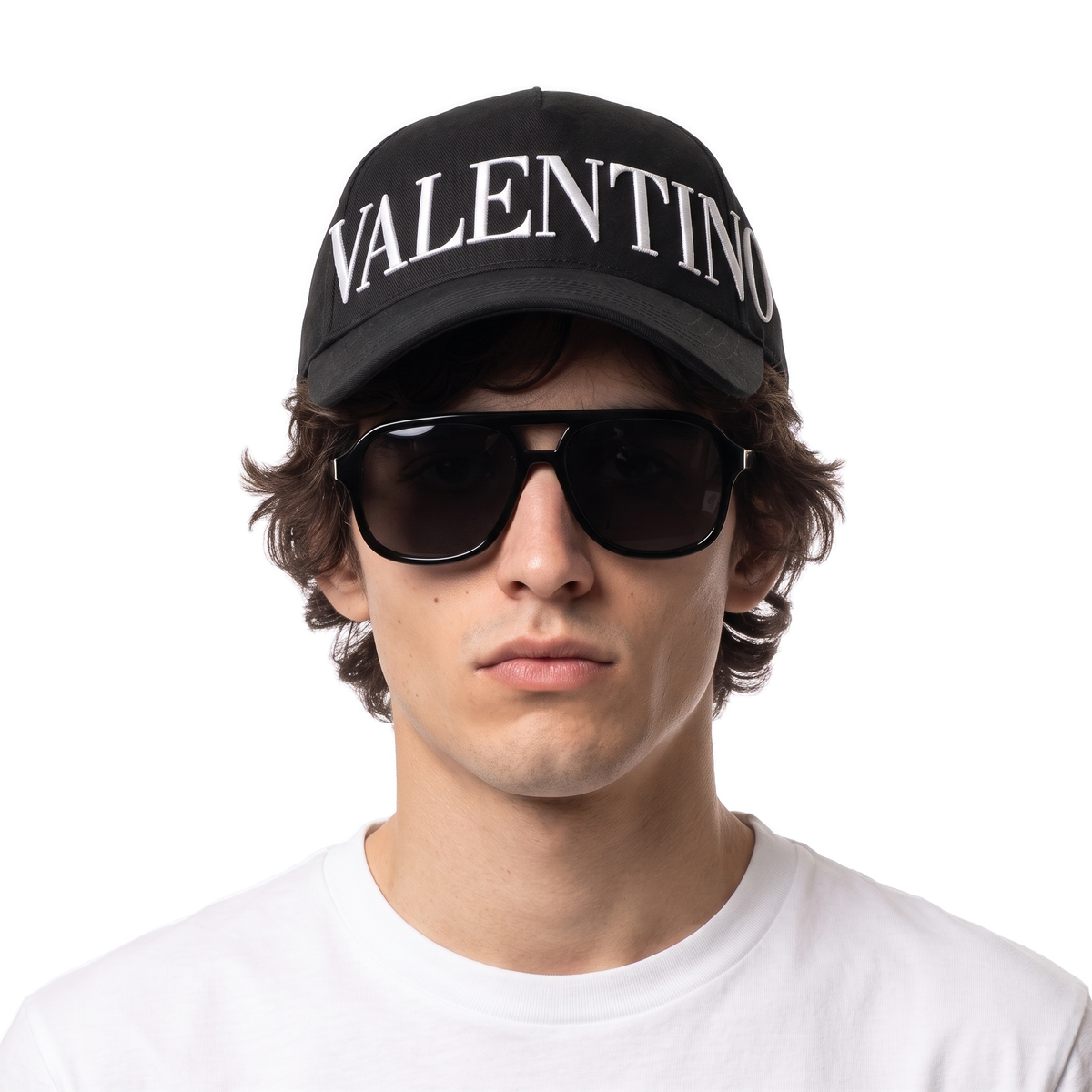 Valentino Cap — model photo