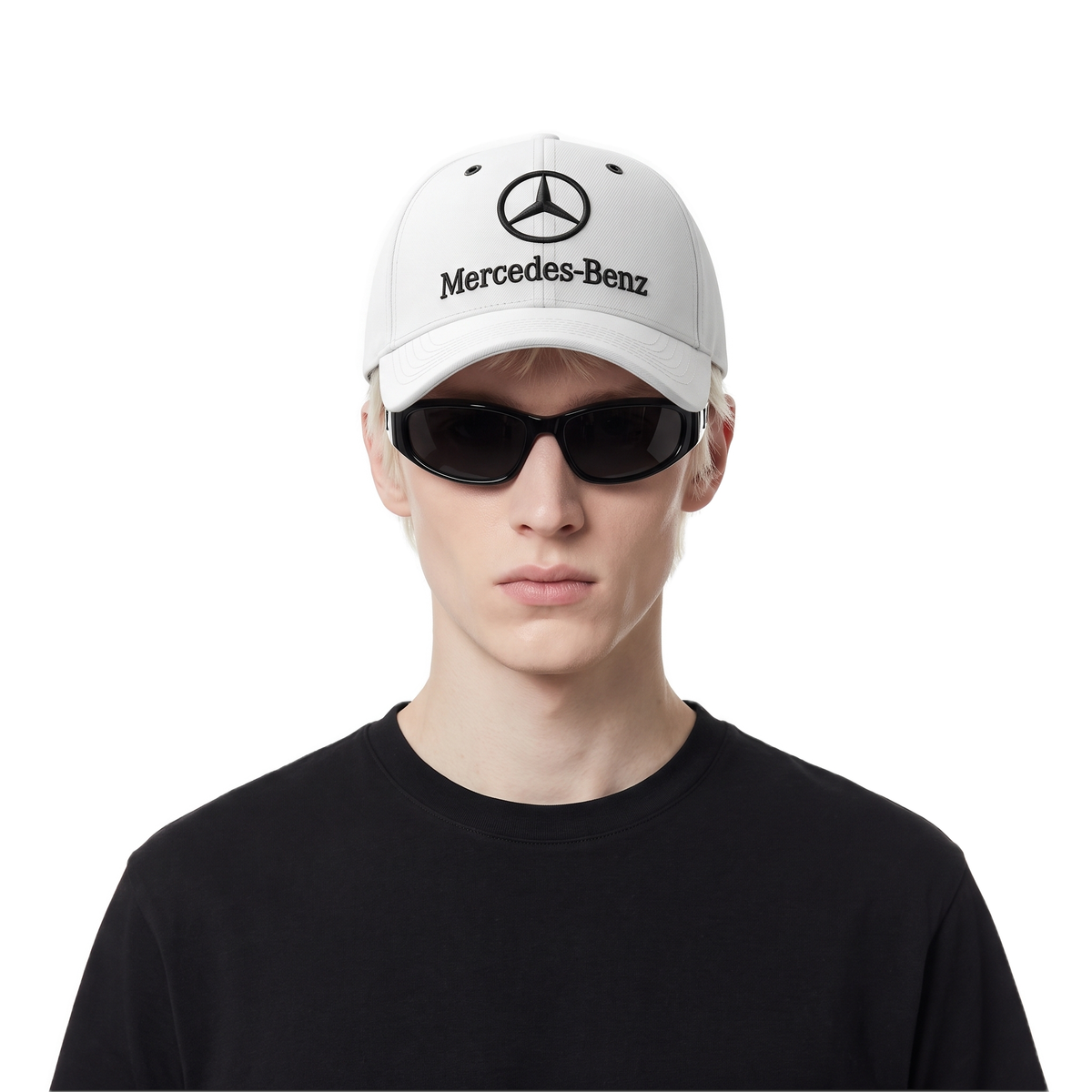 Mercedes Cap — model photo