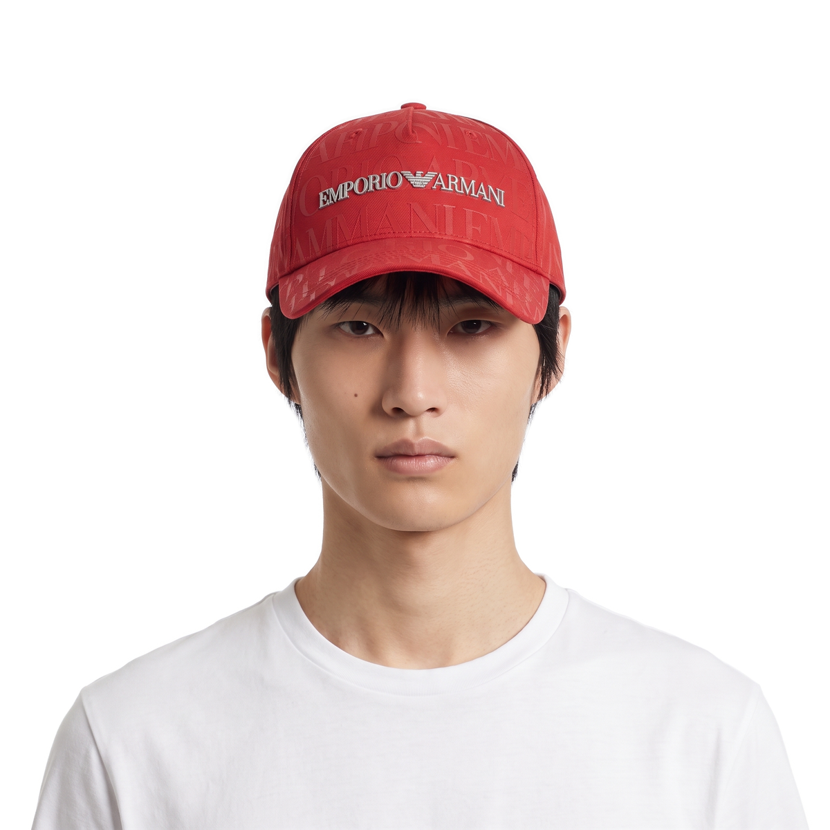 Emporio Armani Cap — model photo