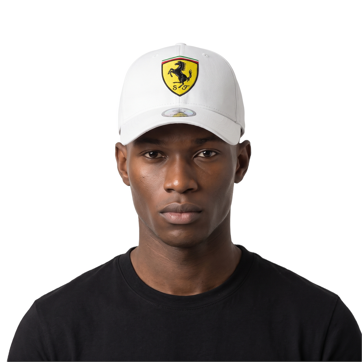 Ferrari Cap — model photo