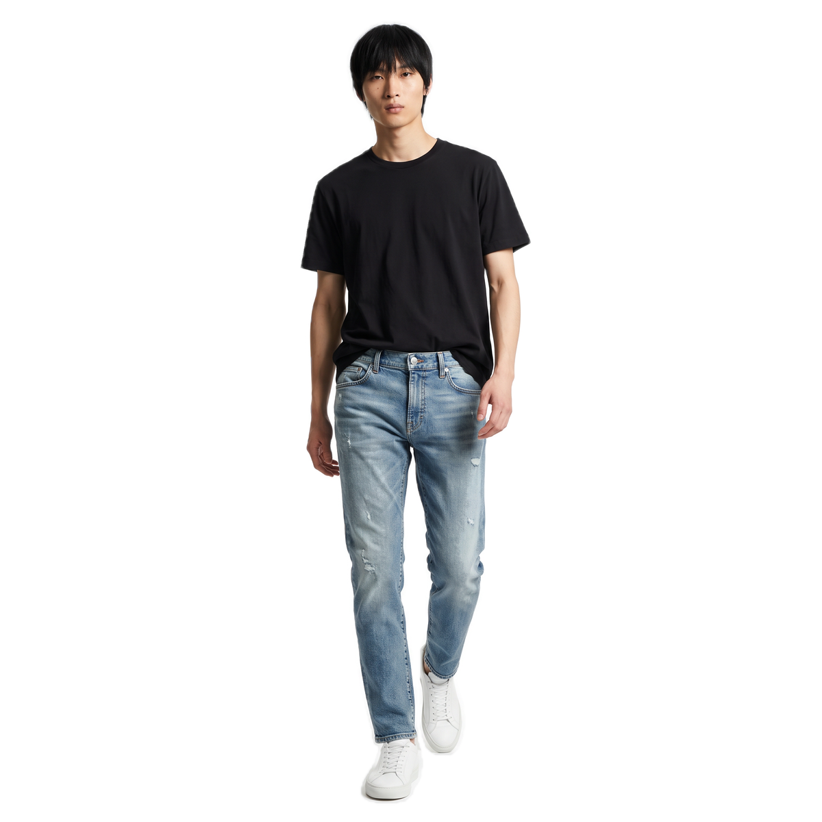 Amiri Slim-fit Jeans — model photo