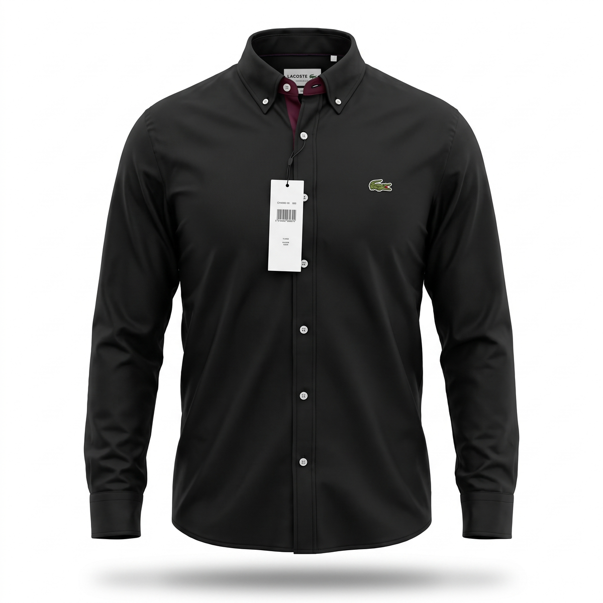 Lacoste black oxford shirt